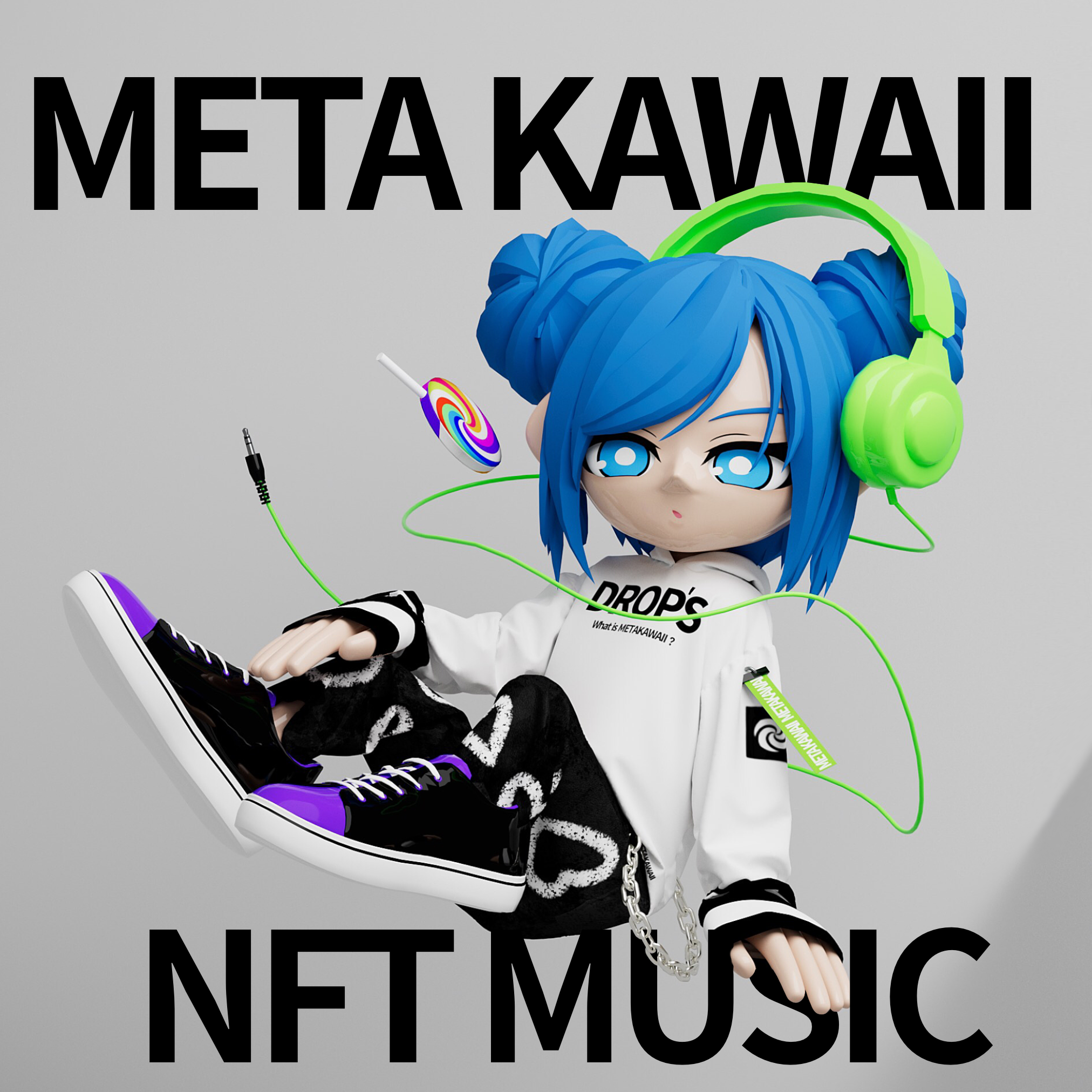 META KAWAII NFT MUSIC cover