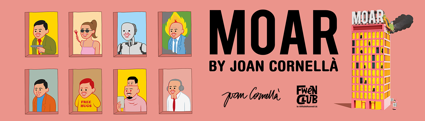 "MOAR" by Joan Cornella