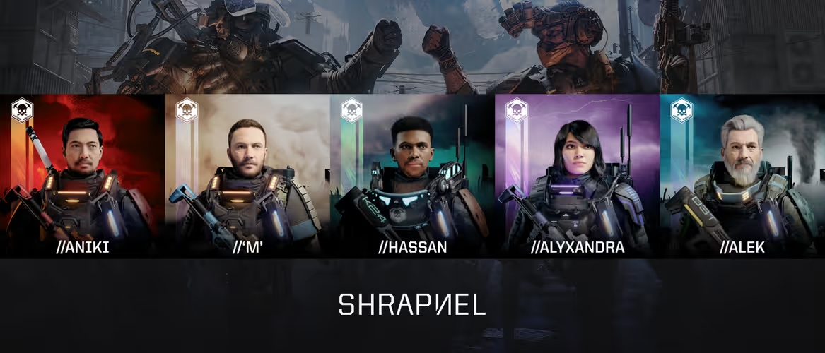 Shrapnel Operators Collection