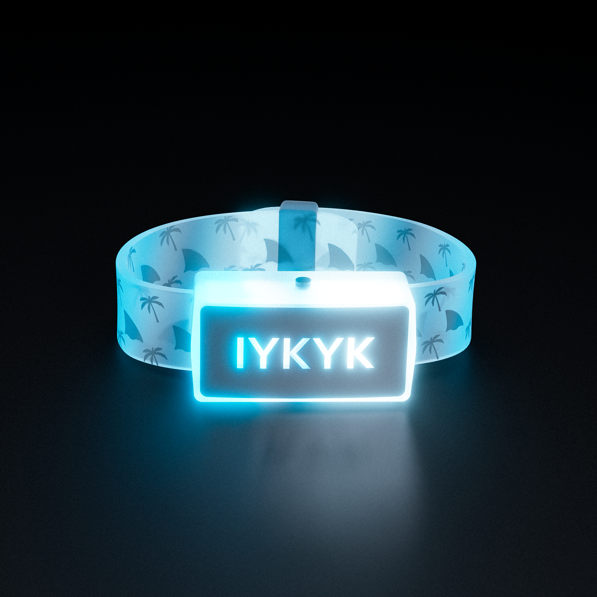 Fin's Wristband - Ice cover