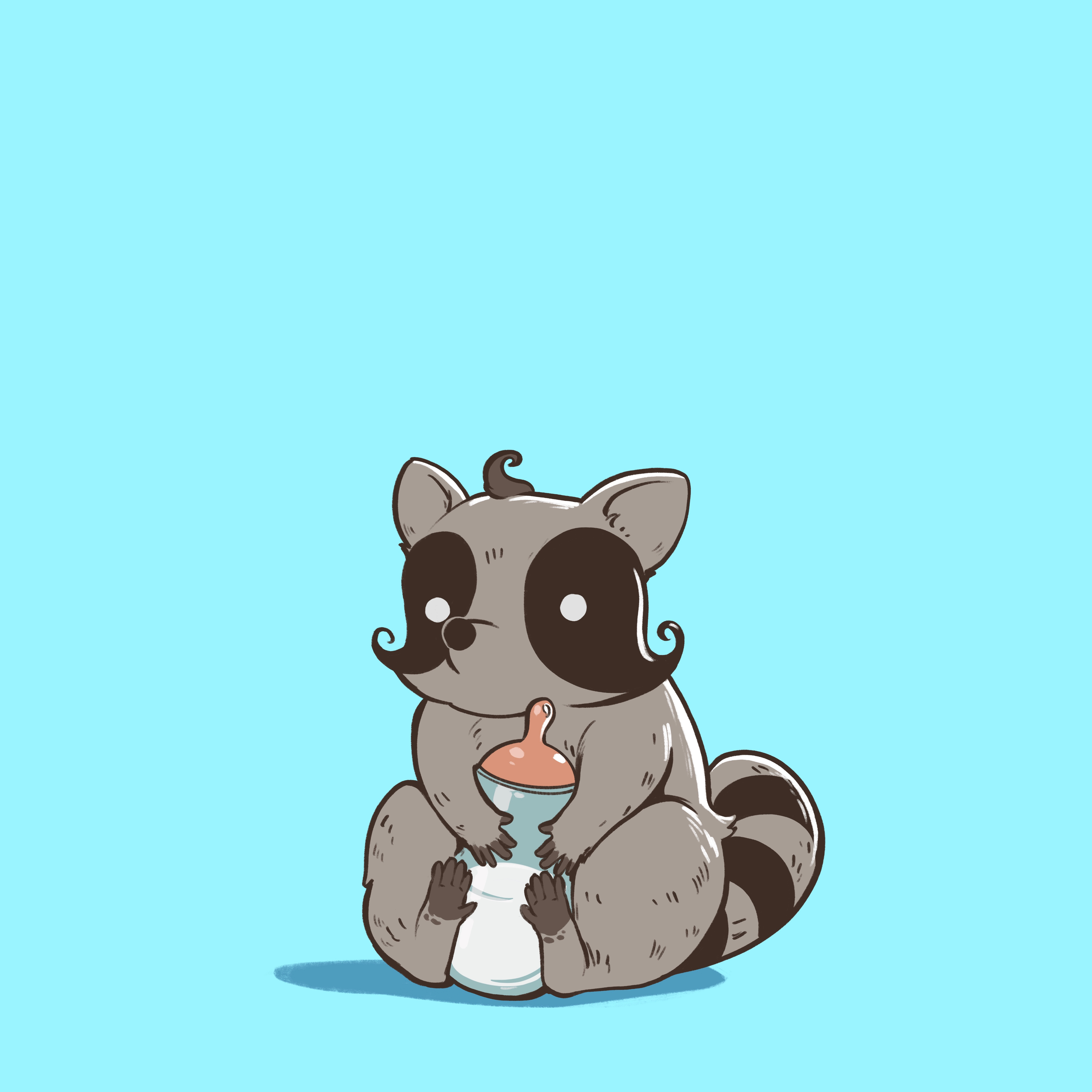 01 Baby Raccoon cover