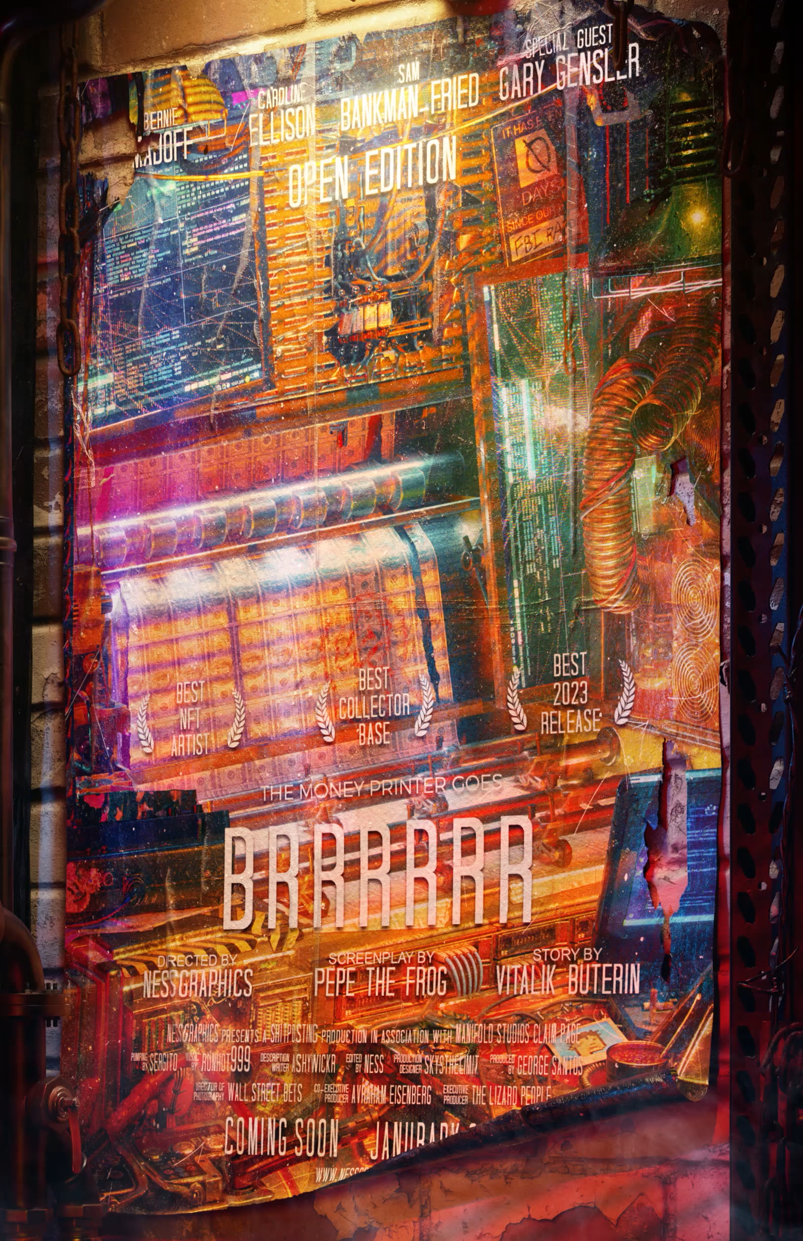 M0N3Y PR1NT3R G0 BRRRRRR. cover