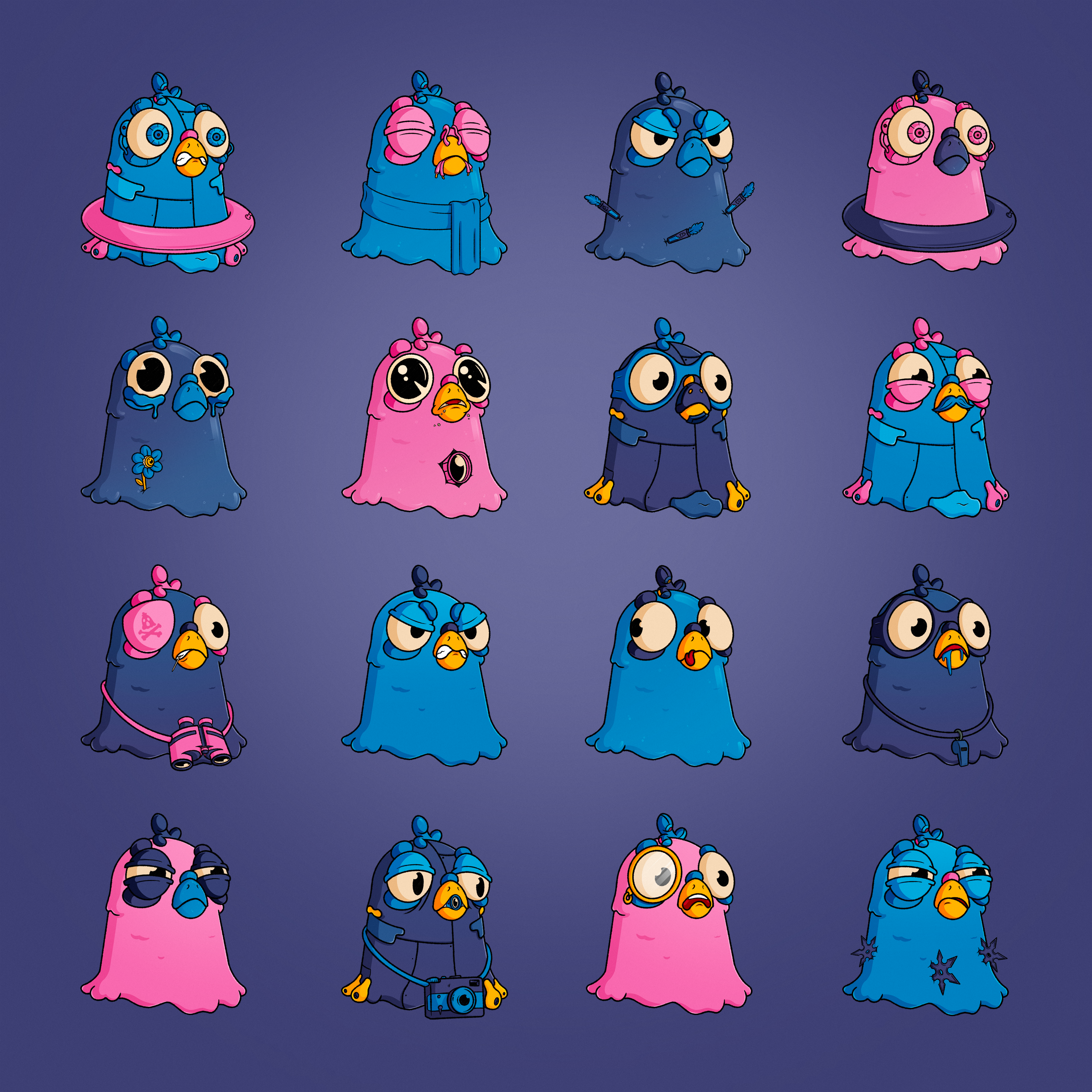 Squabble Heads: Purple Pidgies cover