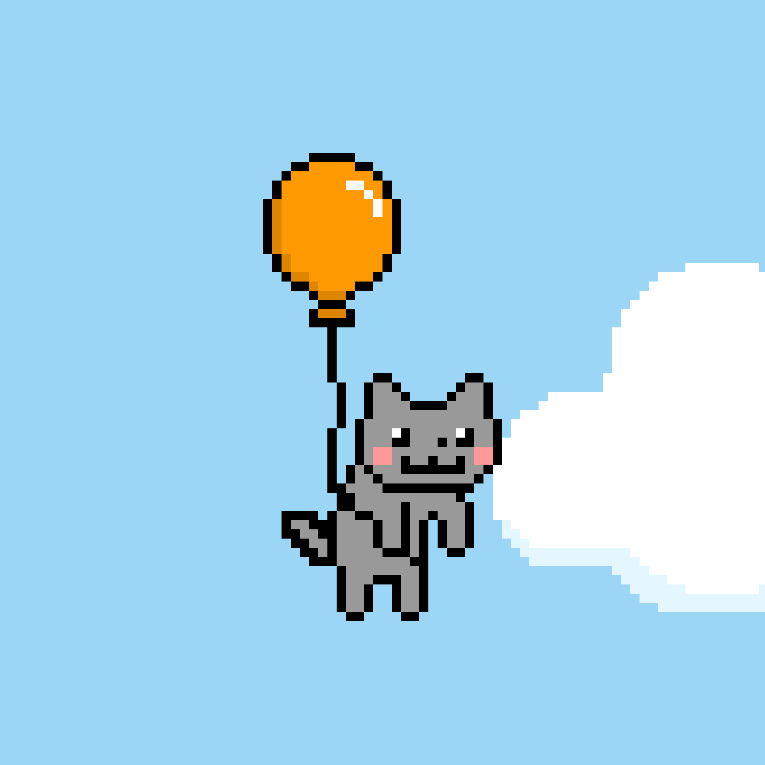 Orange Nyan Balloon cover