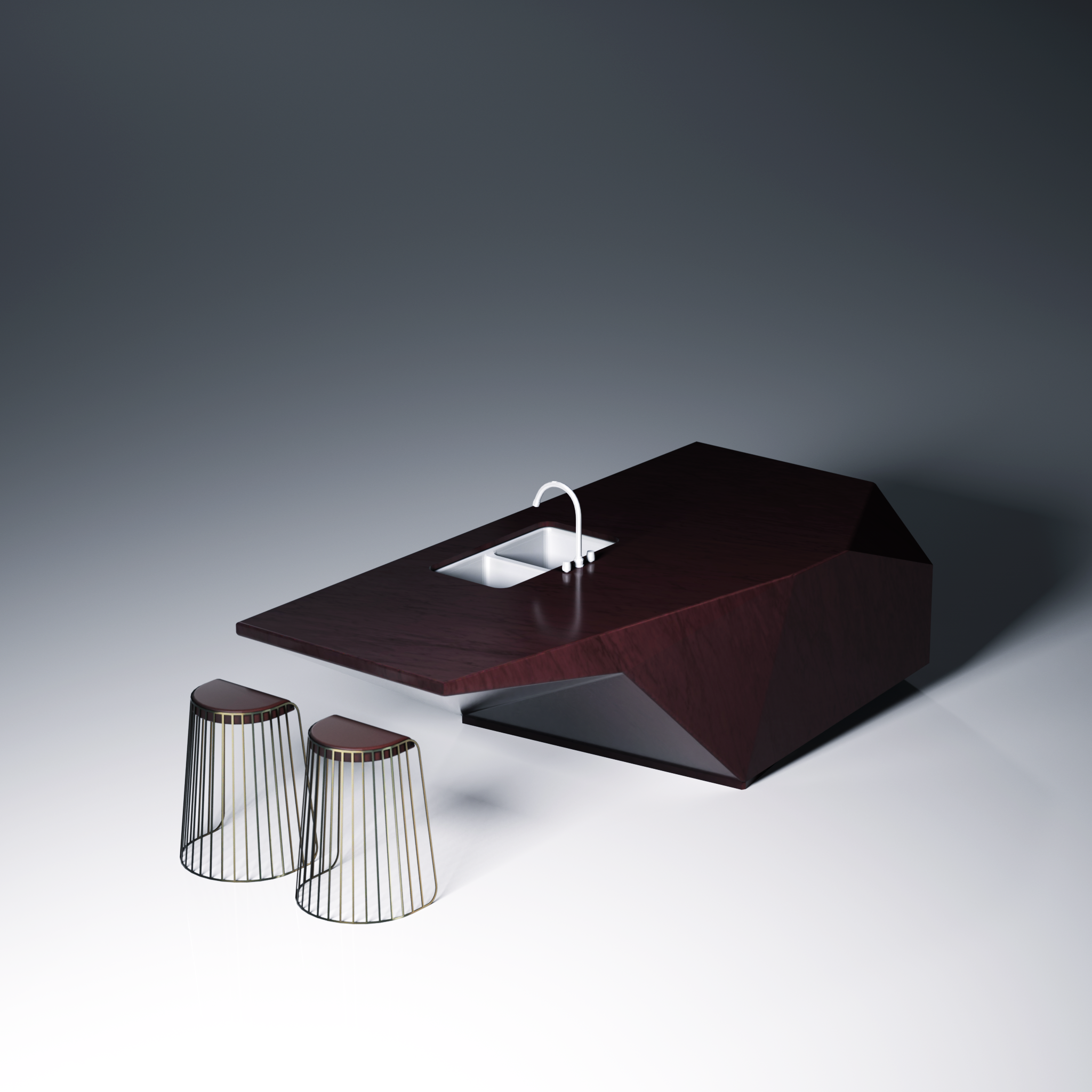 Infrared Kitchen Island cover