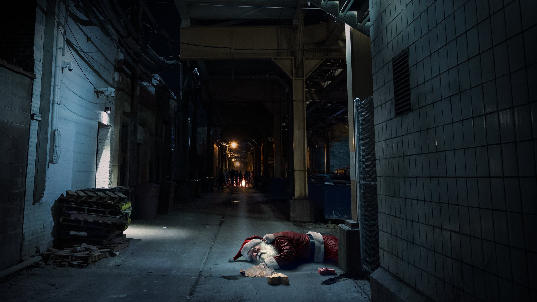 Drunk Santa cover