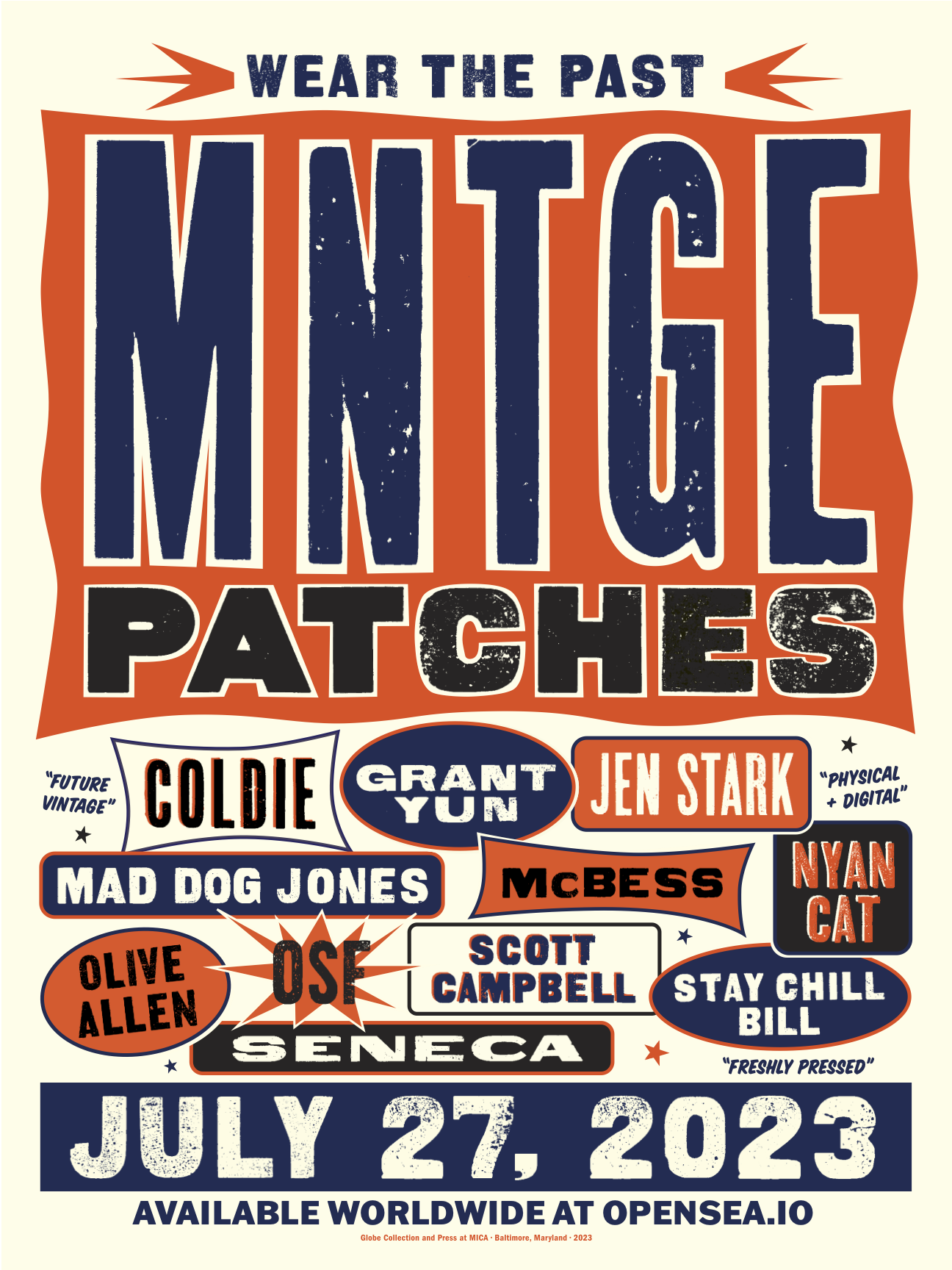MNTGE Patches Poster cover