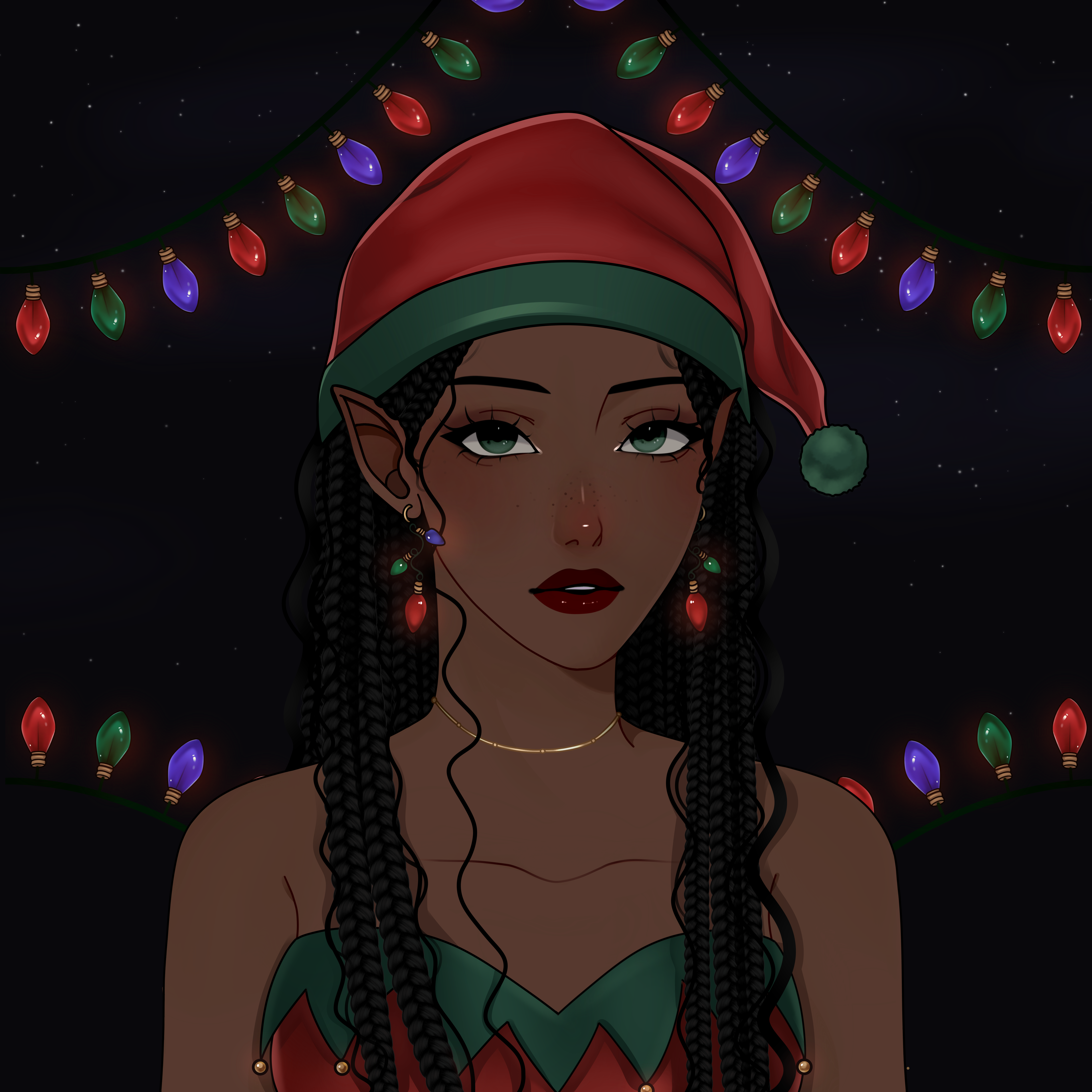 Christmas Elf Girlie cover