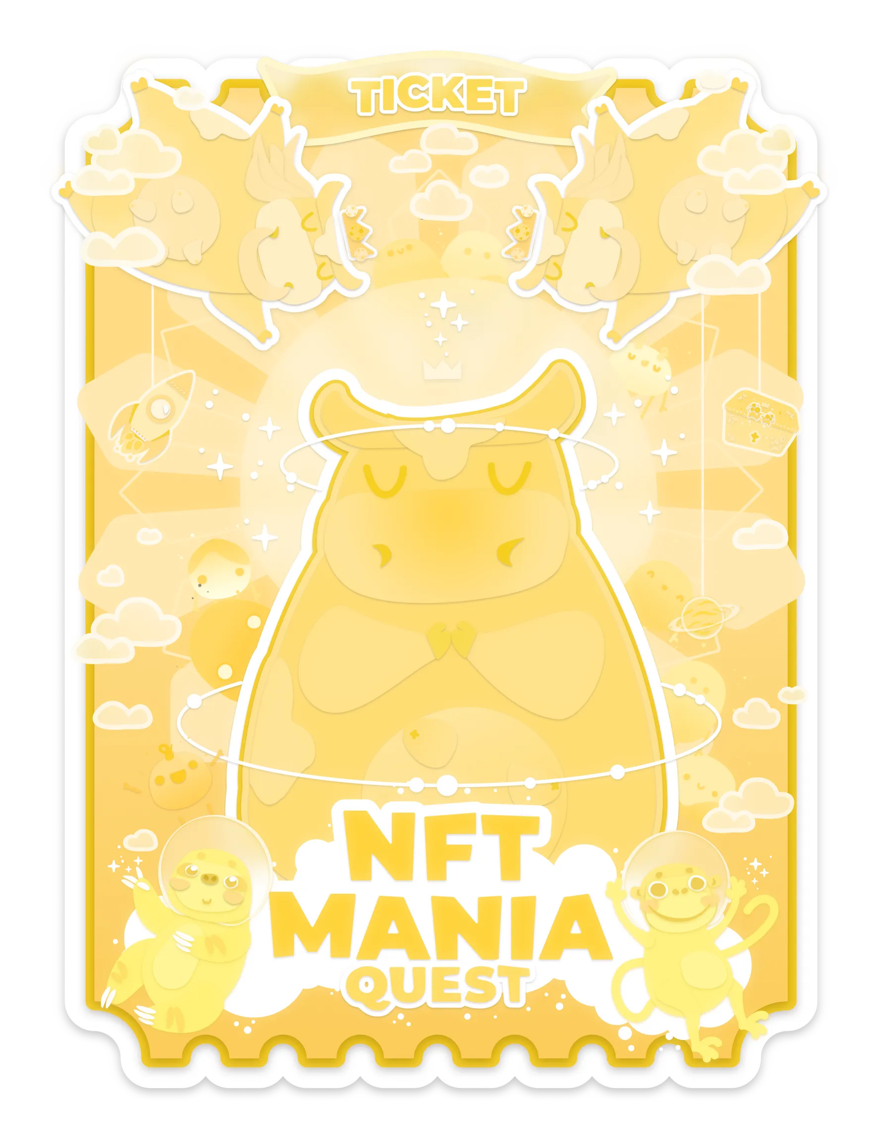 NFT MANIA QUEST TICKET cover