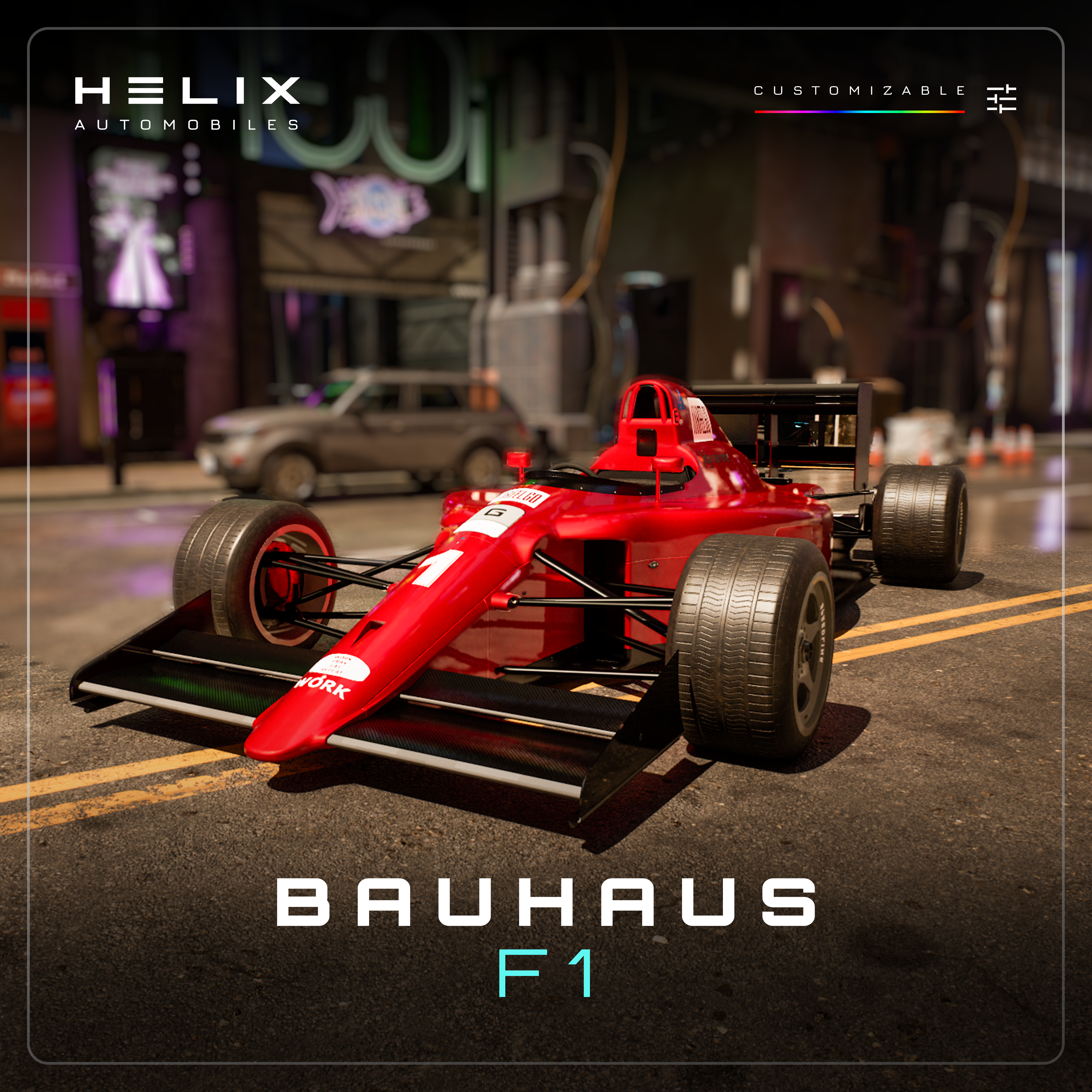 HELIX -  BAUHAUS F1 cover