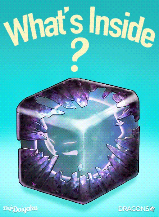 DigiDaigɑku Dragon Eggs #1 - Pre-ReveaI cover