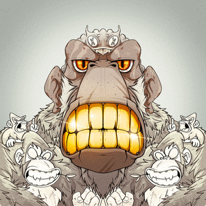 DeFi Apes #2487 cover