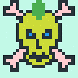 CryptoSkull #9748 cover