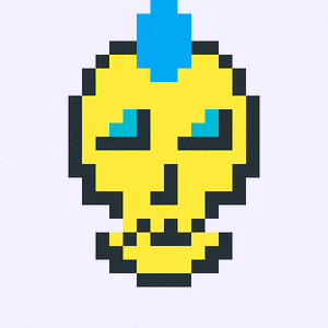 CryptoSkull #9734 cover