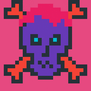 CryptoSkull #9795 cover