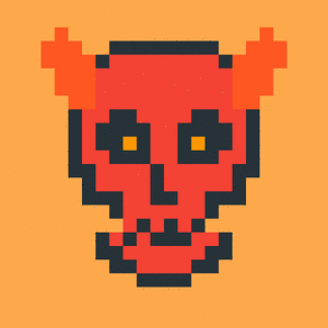 CryptoSkull #9808 cover