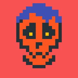 CryptoSkull #9744 cover