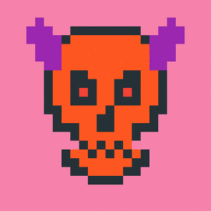 CryptoSkull #9796 cover