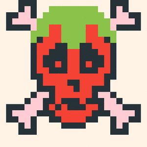 CryptoSkull #9735 cover