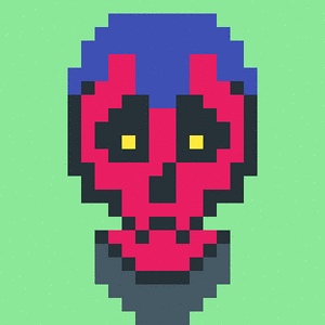 CryptoSkull #9731 cover