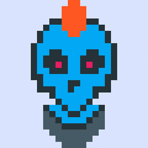 CryptoSkull #9733 cover