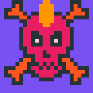 CryptoSkull #9729 cover