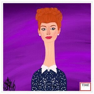Lucille Ball, 1951 cover