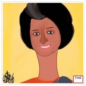 Indira Gandhi, 1976 cover