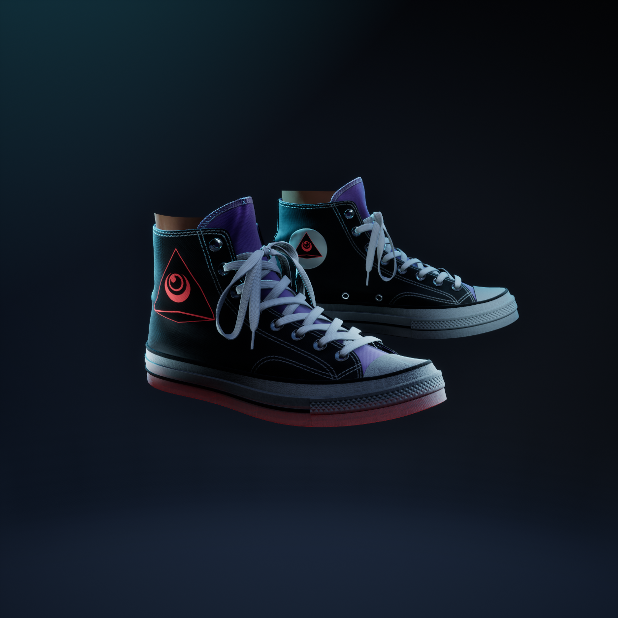 IlluminatiNFT x Helix Shoes cover