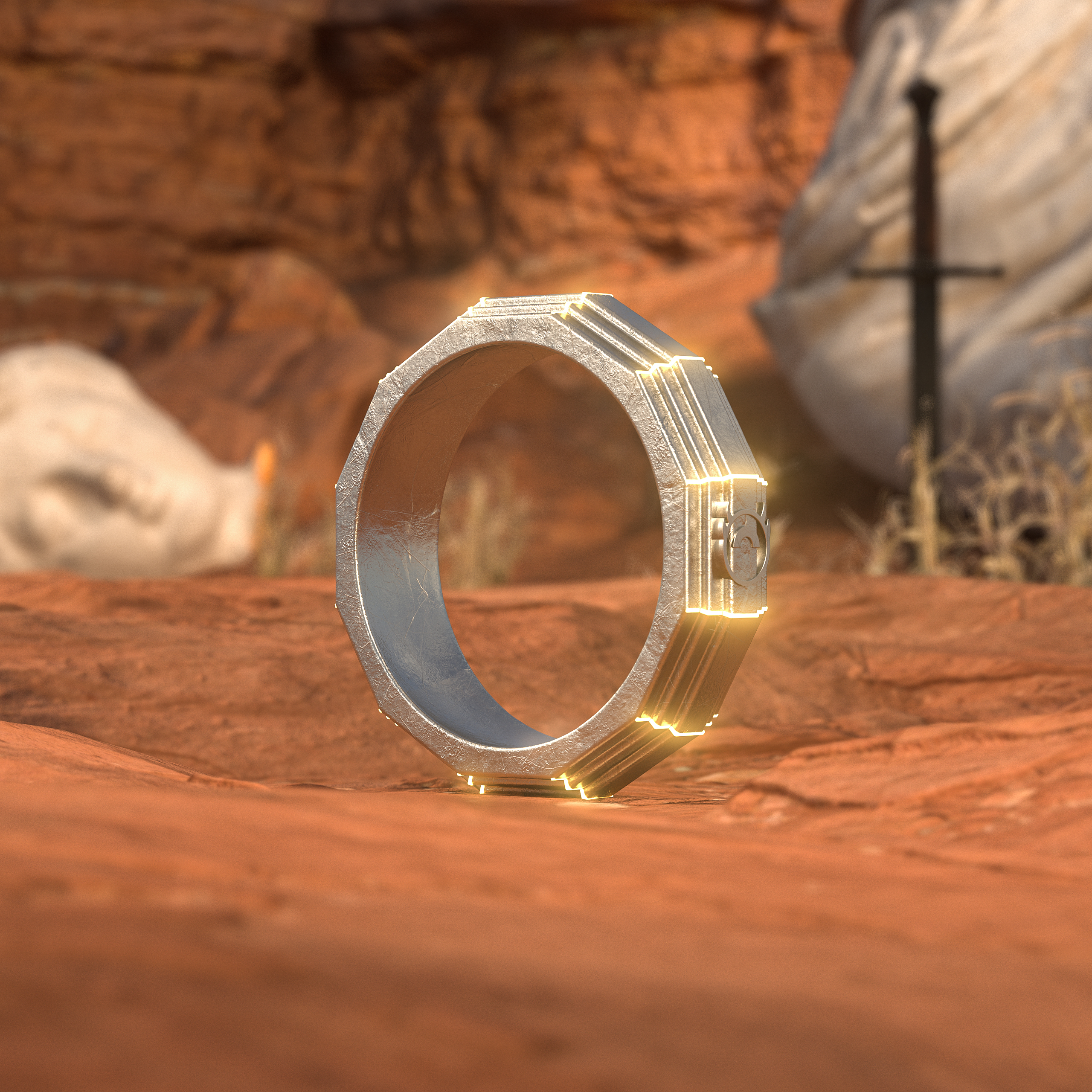 "Dread Bender" Platinum Ring of Power +1 cover