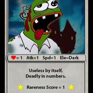 [X2574] ZOMBIEPEPES (Series 6, Card 13) 2016 cover