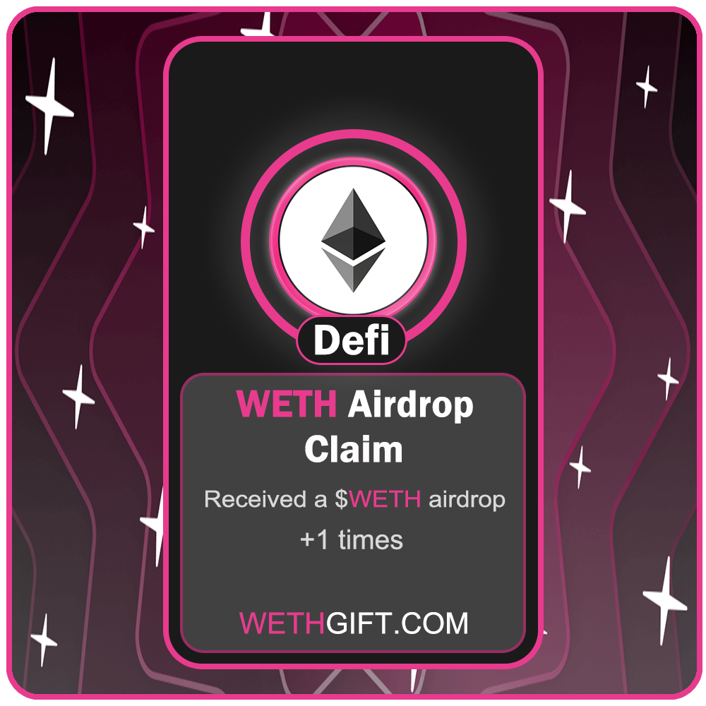 WETH: Airdrop NFT Voucher cover