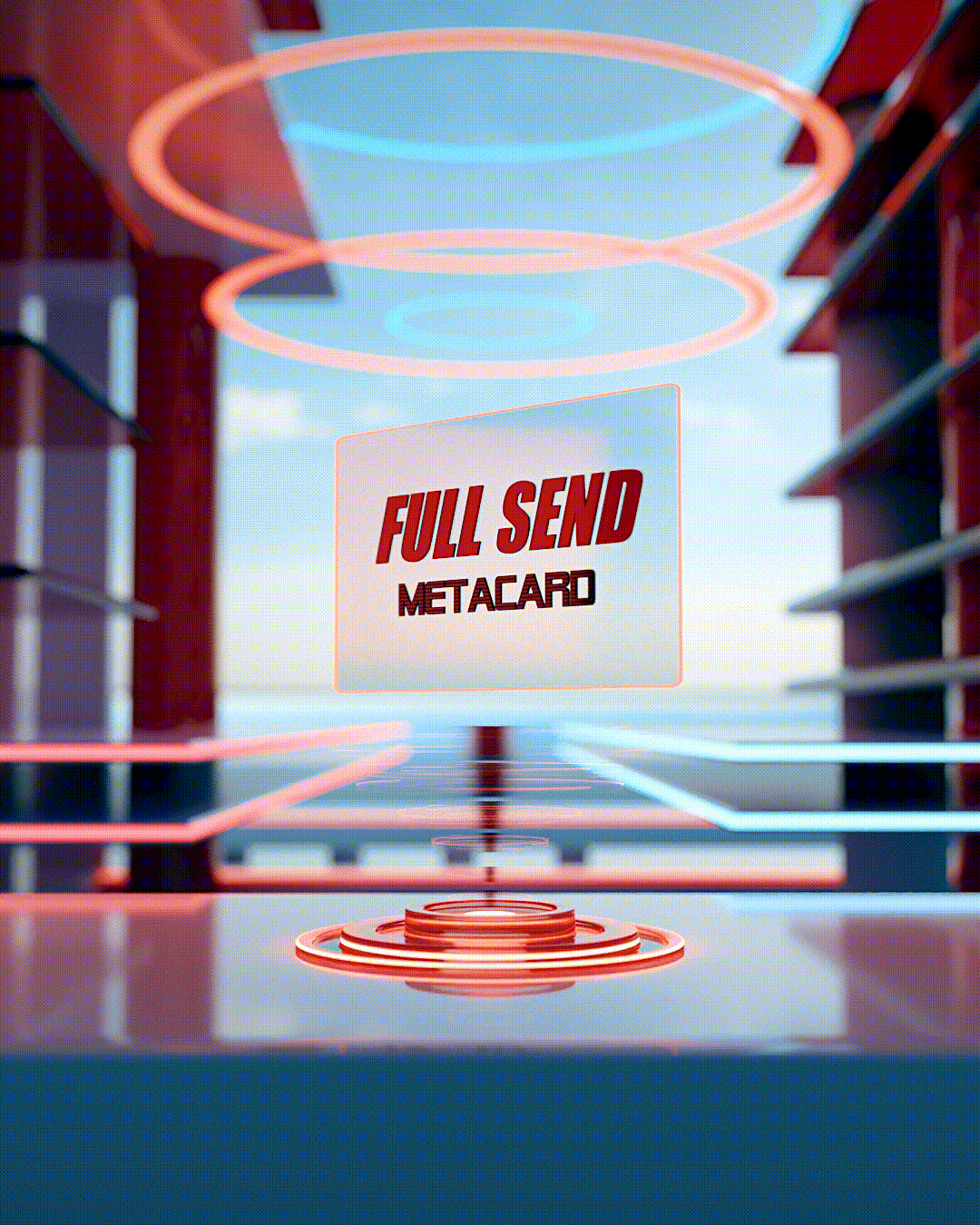 #04597 - FULL SEND METACARD cover
