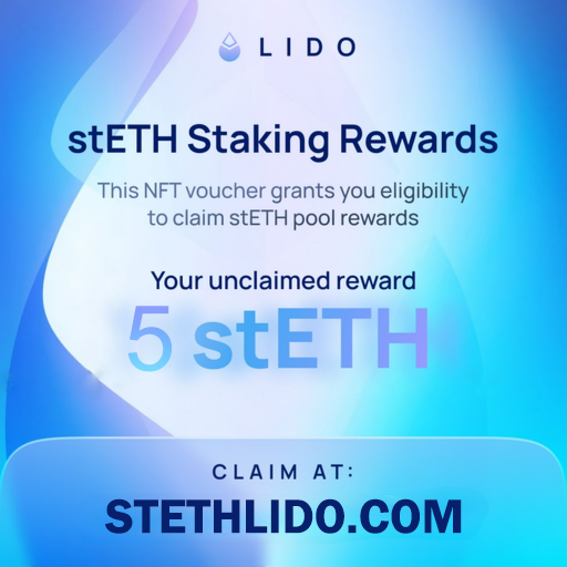 stETH: Airdrop NFT Voucher cover