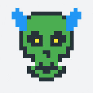 CryptoSkull #9864 cover