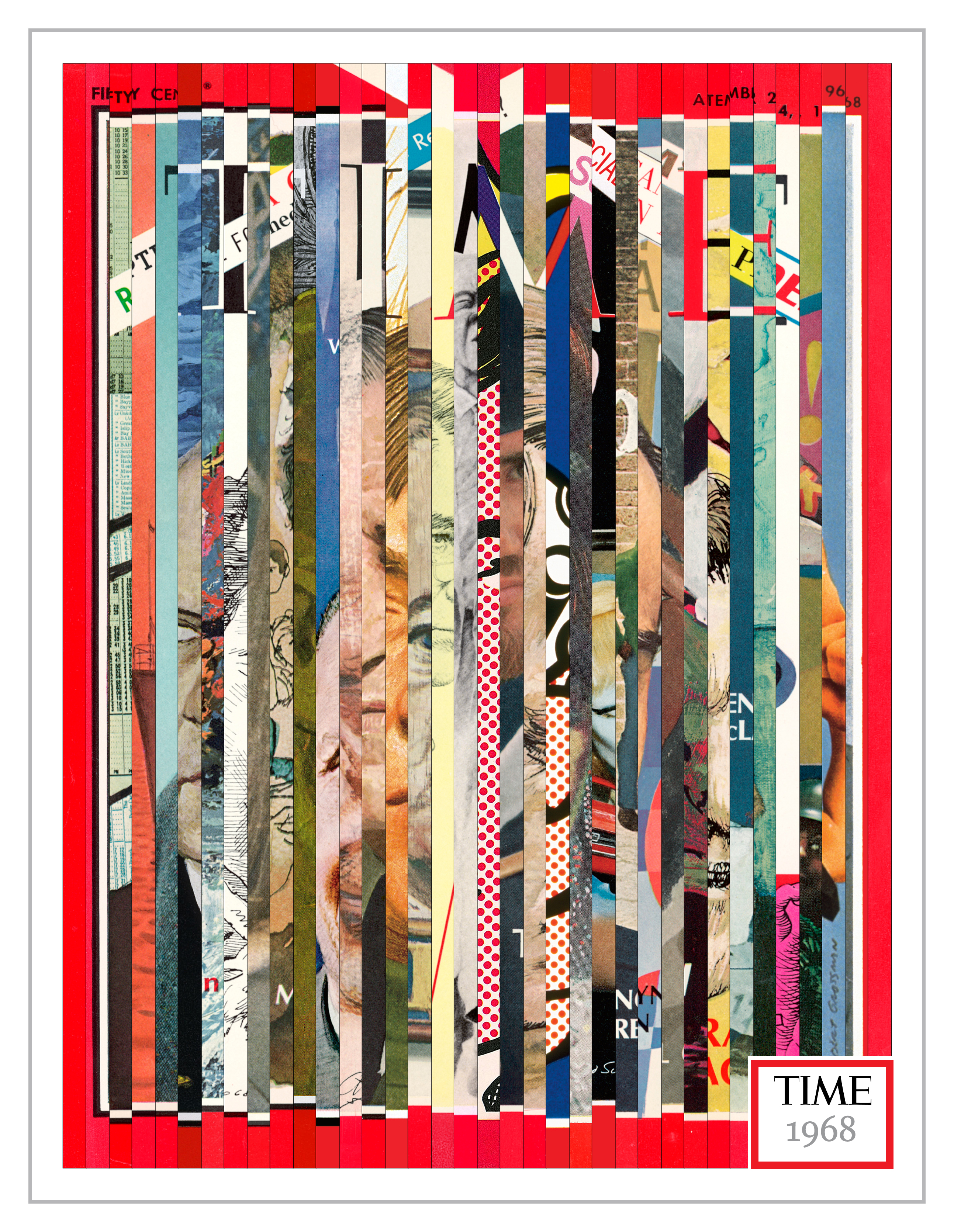 Slice of TIME, 1968 by DW Pine cover