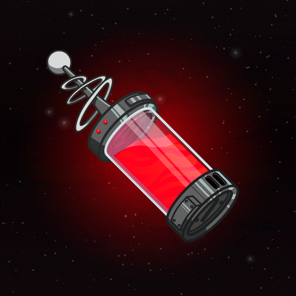 Unstable Red Fluid cover