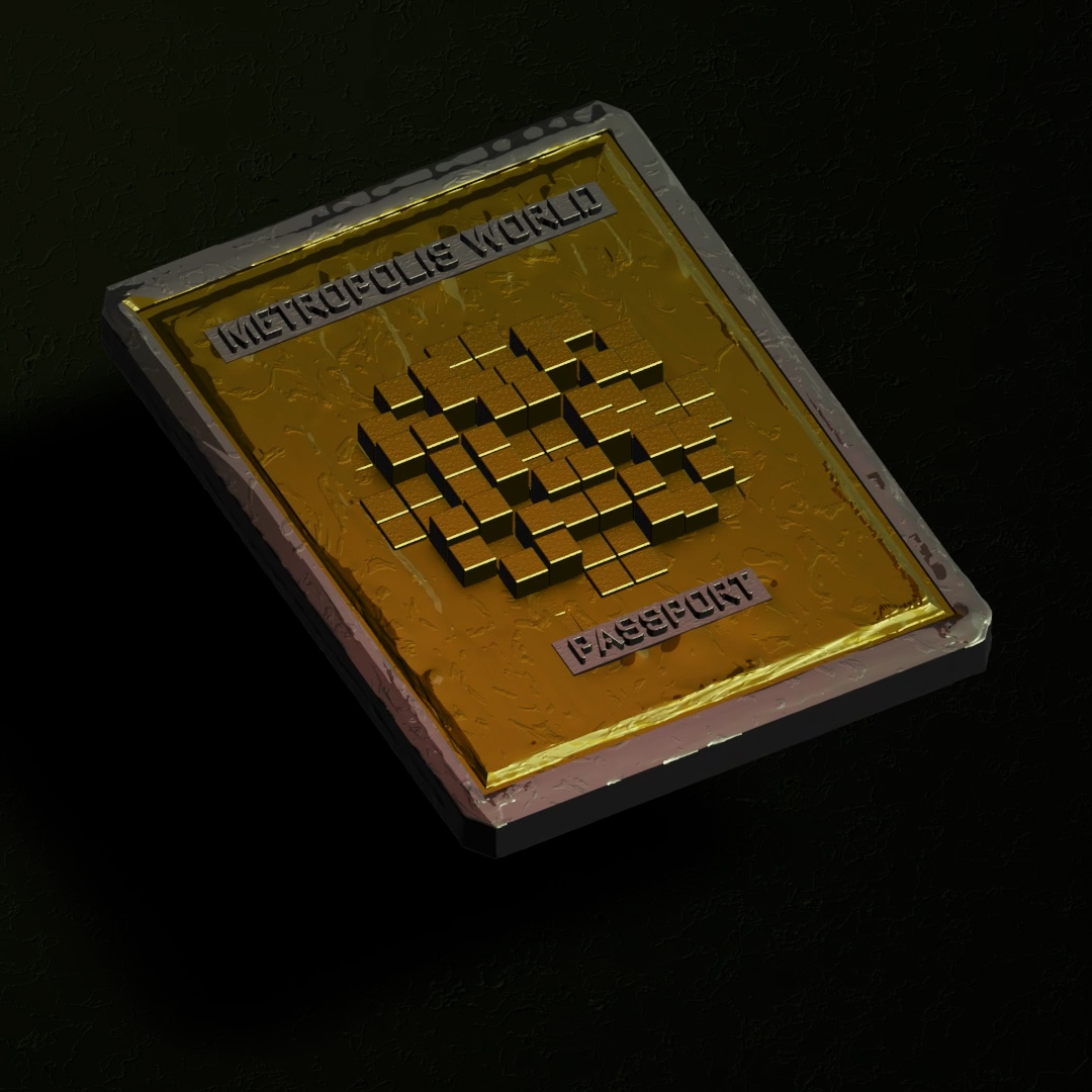 Metropolis World Passport: Pixel cover
