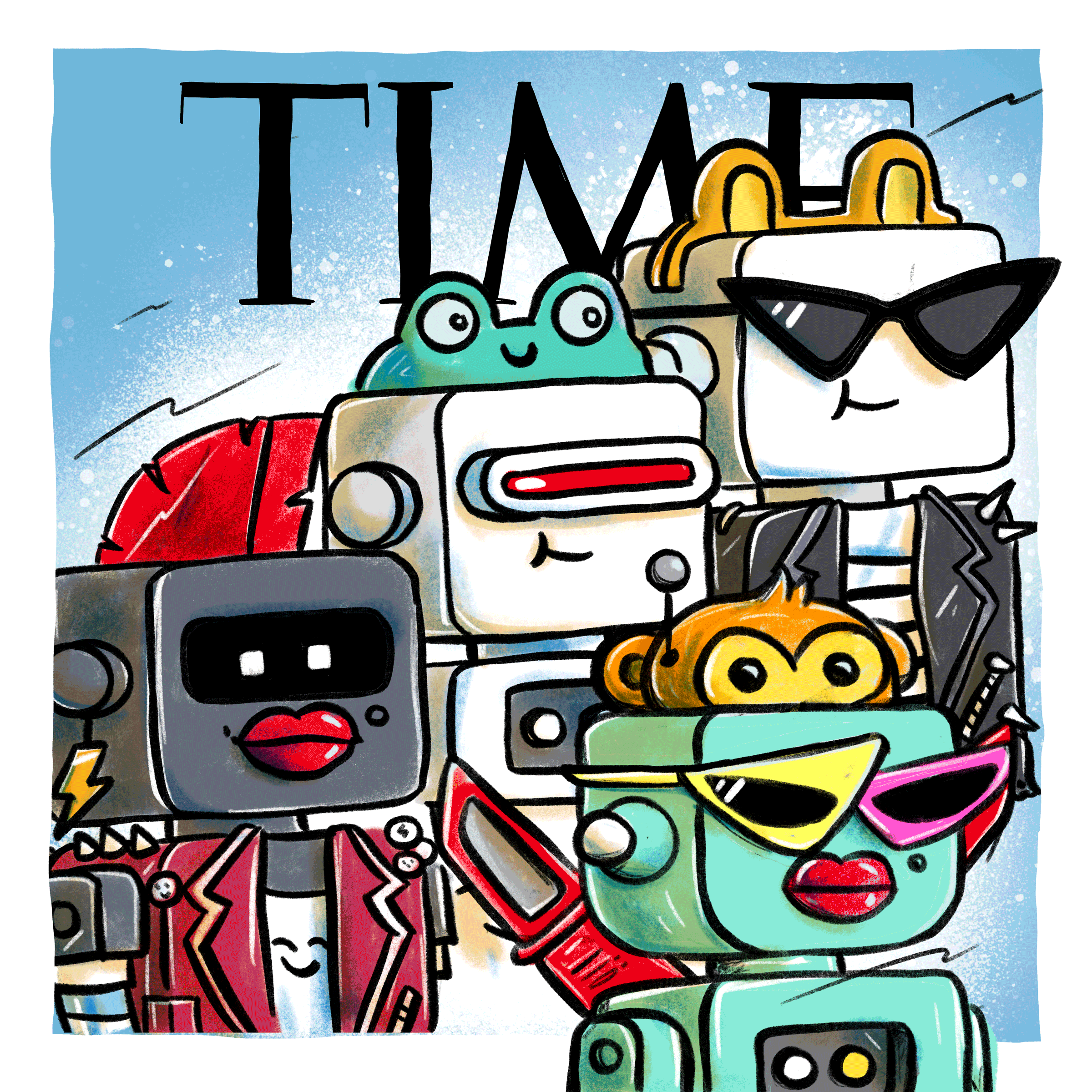 TIMEPieces x Robotos: Heroes of the Year 2021 cover