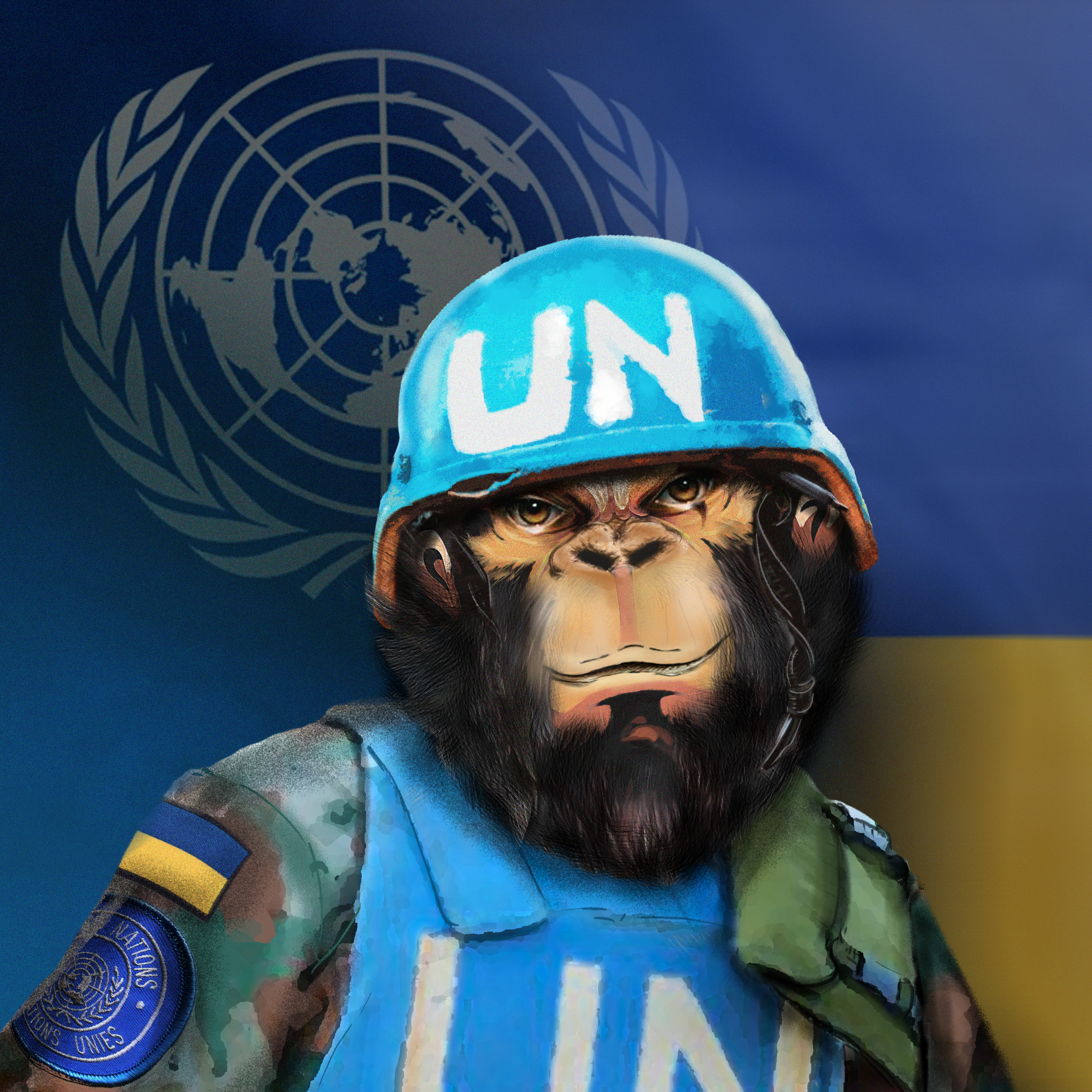 Ukraine-UN Ape #2022 cover
