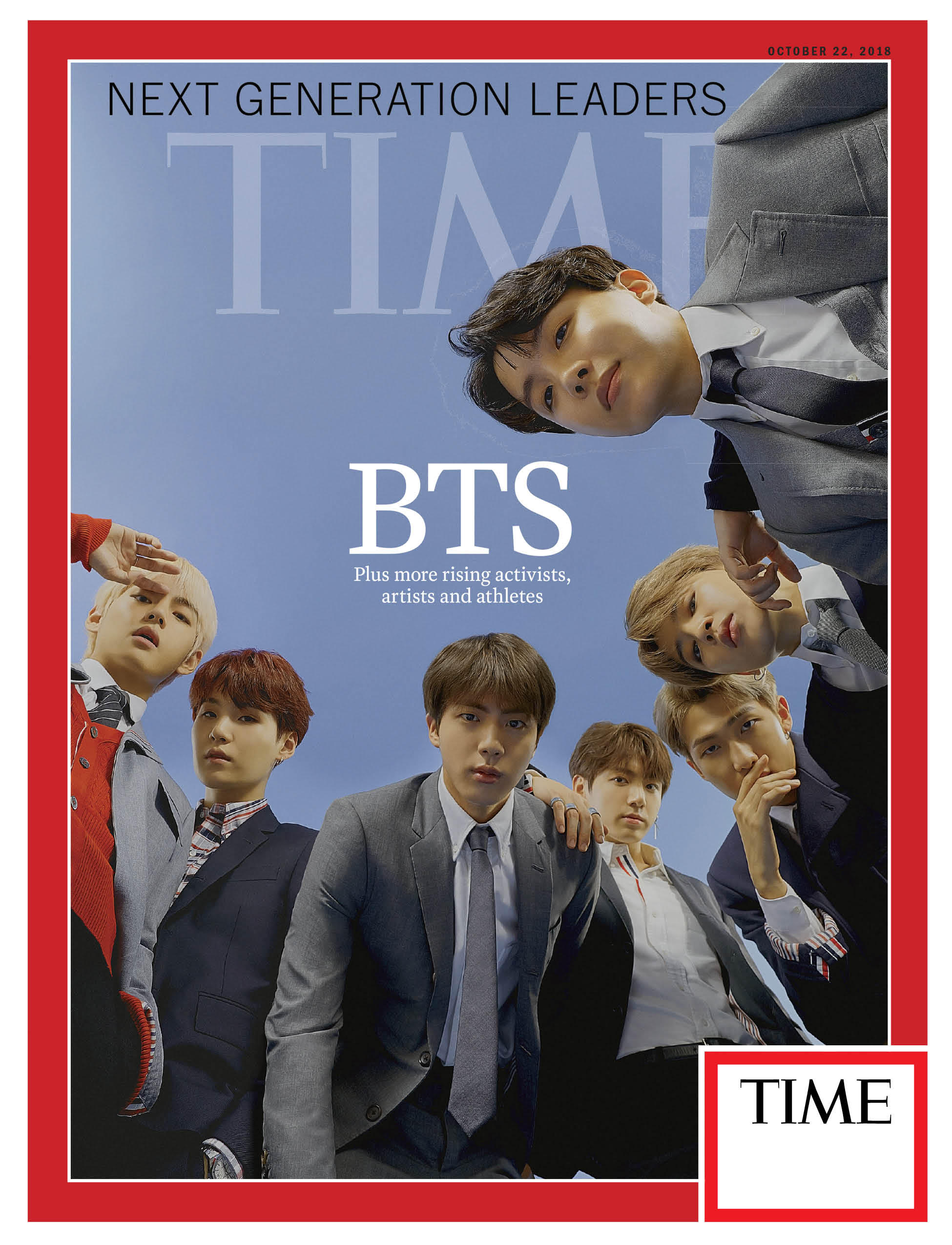 TIME: BTS | October 22, 2018 cover