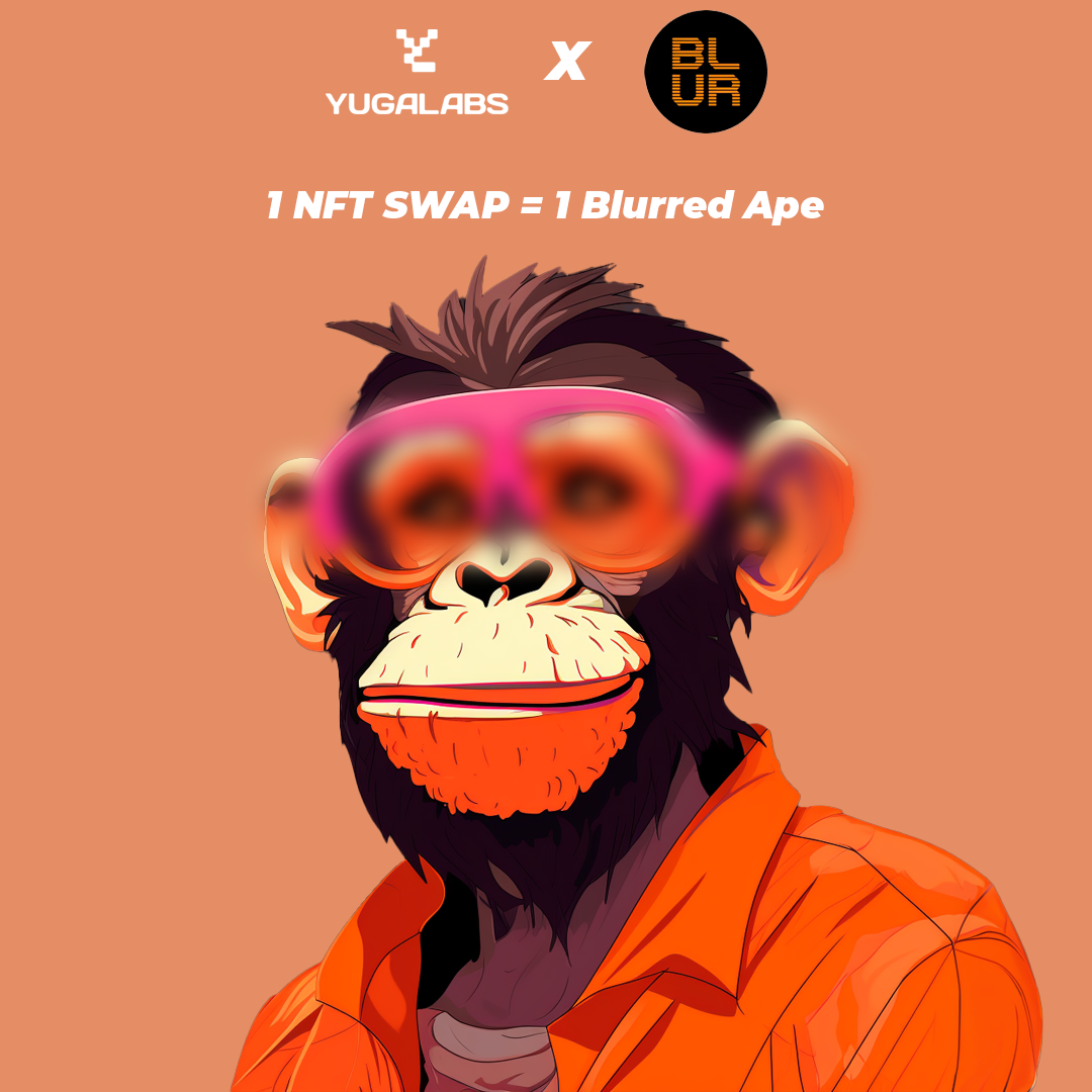Blurred Ape Yacht Club cover