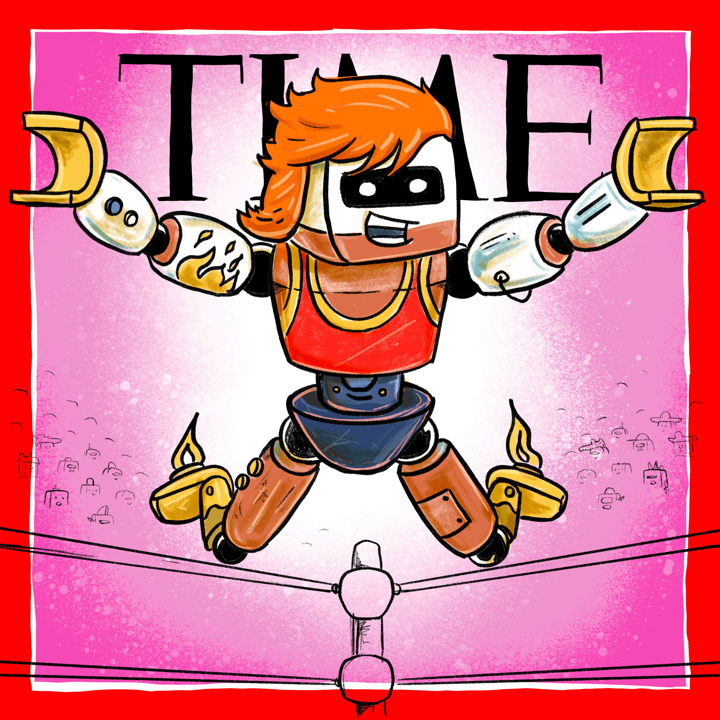 TIMEPieces x Robotos: Athlete of the Year 2021 cover