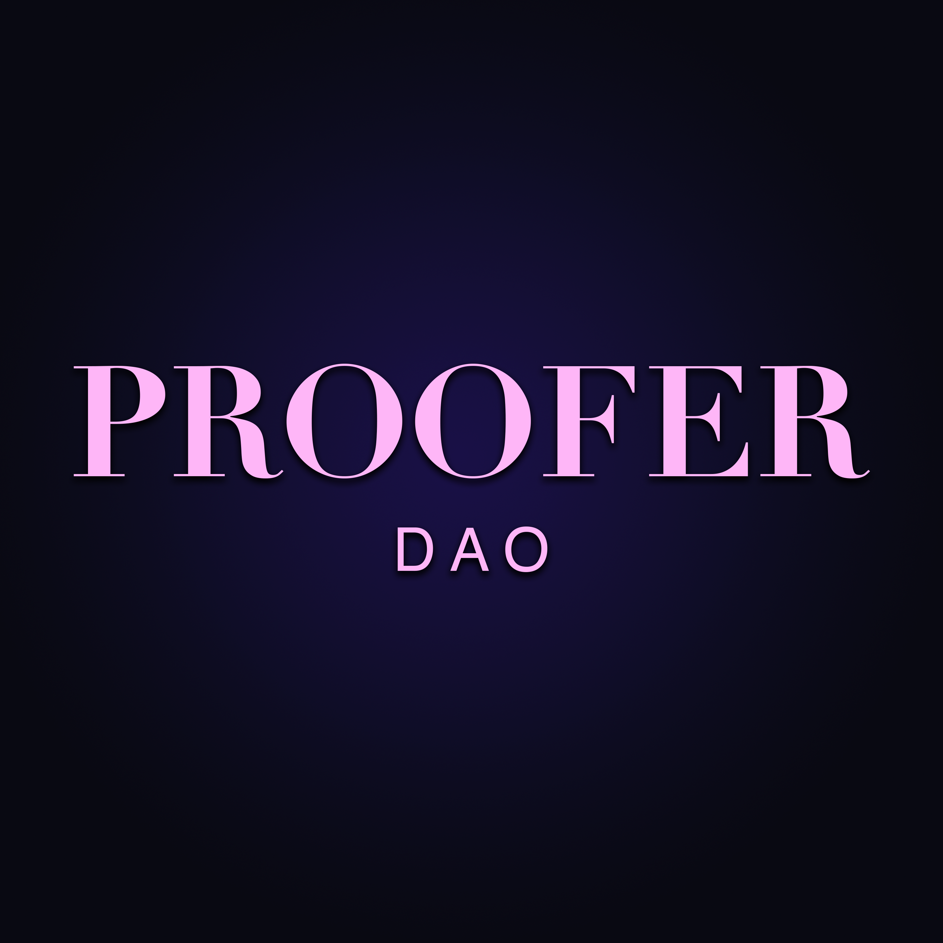 ProoferDAO Token 1 cover
