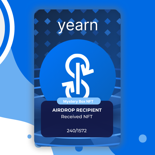 Yearn Mystery Box NFT cover
