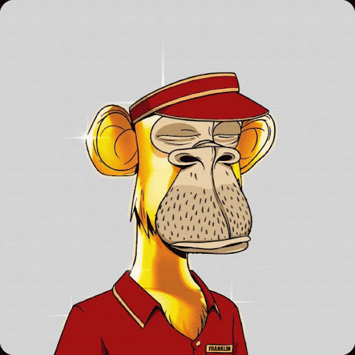 Bored Ape Animations #4 Solid Gold Edition cover