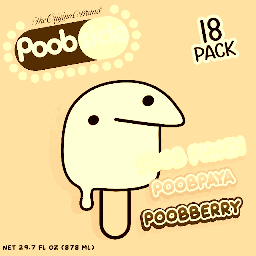 [LIMITED EDITION] poobsicle cover