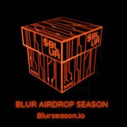 Blur Airdrop Box cover