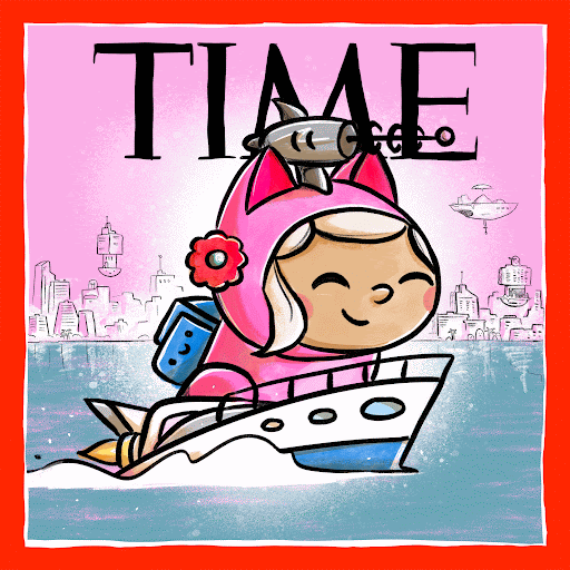 TIMEPieces x Robotos: Business Person of the Year 2021 cover