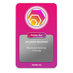 Access hexdao.org to claim rewards cover